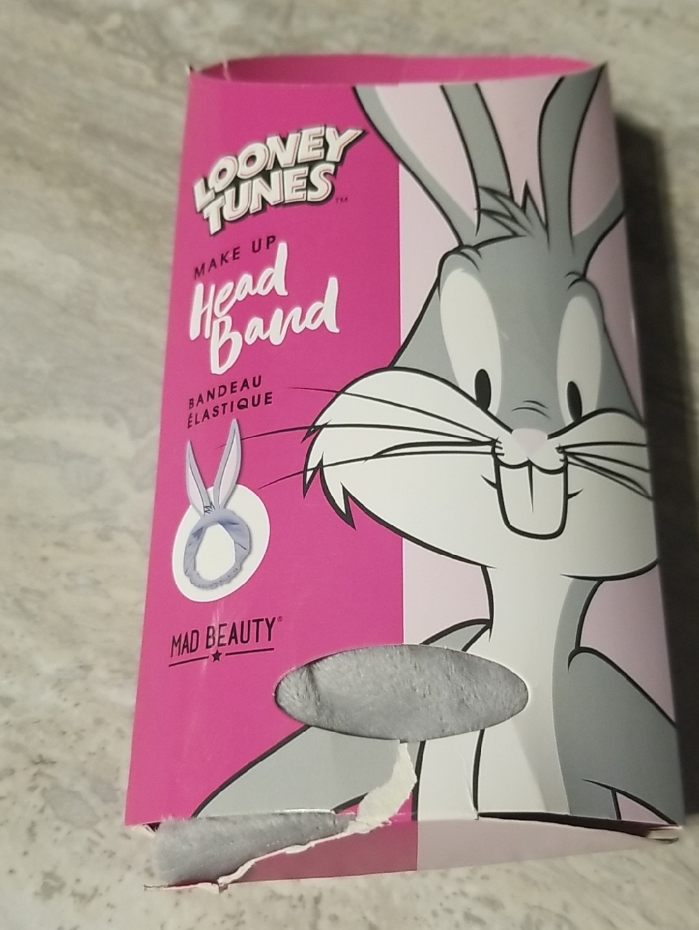 Warner Bros. Looney Tunes Pink and Gray Head Band
